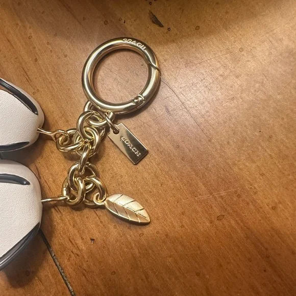 Coach Essential Tea Rose Bag Charm 23539 - Picture 3 of 5